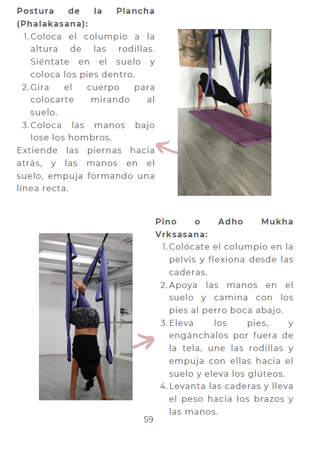 VUELA ALTO: Guía de yoga con columpio para principiantes