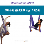 Yoga aéreo en casa: Columpio de puerta