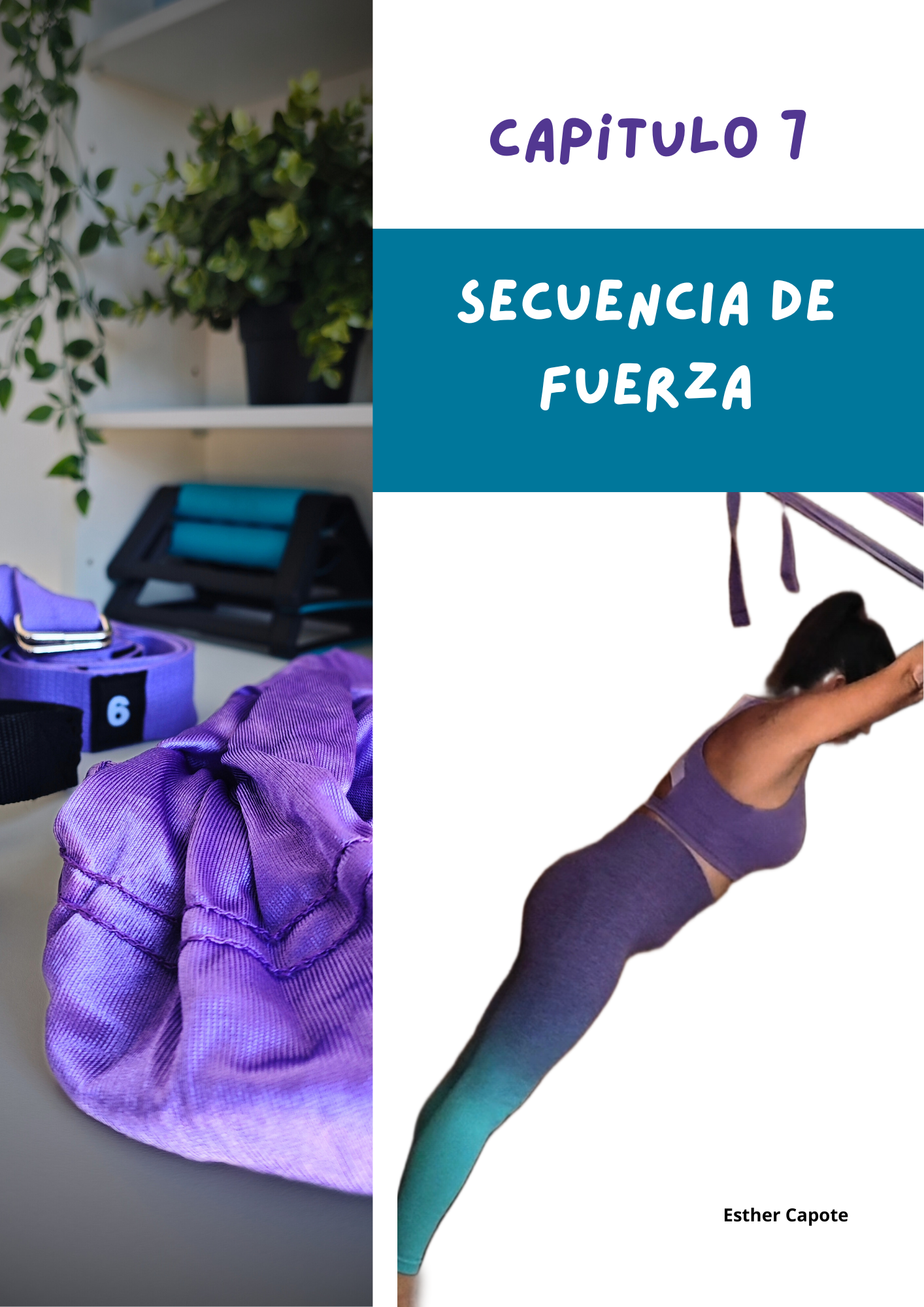 Yoga aéreo en casa: Columpio de puerta