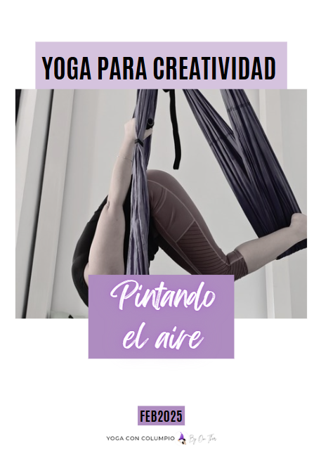 Secuencia de Yoga Aéreo para Profes y Autopráctica. Pintando el aire